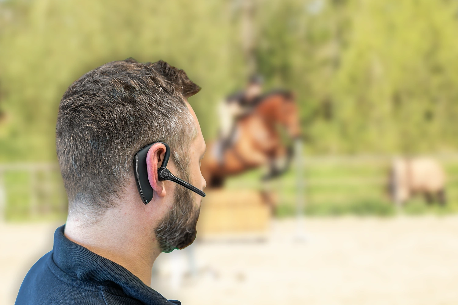 CEECOACH-Bluetooth-Headset mit Boom-Mikrofon (mono)