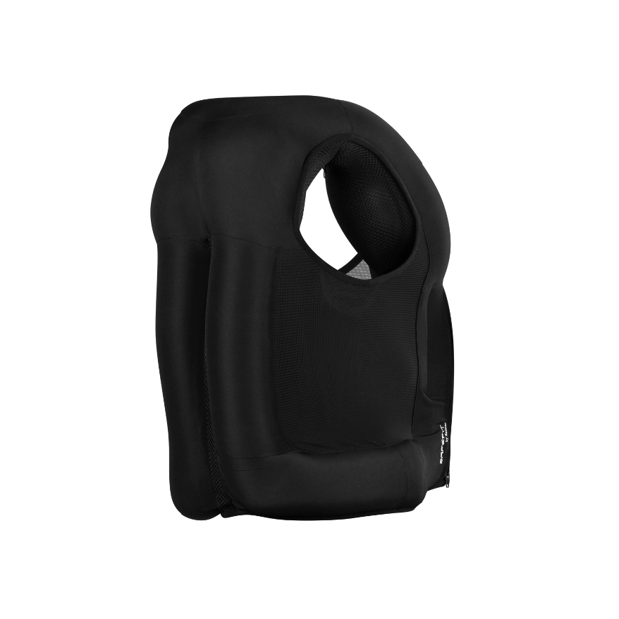 CEESAFE_Sicherheitsweste SAFEFIT by Seaver_schwarz_von der Seite CEESAFE_Sicherheitsweste SAFEFIT by Seaver_schwarz_von der Seite