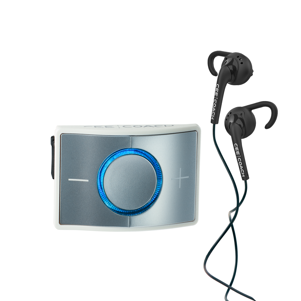 CEECOACH 2 Single Set, weiß CEECOACH 2 Single Set in silver_with headset