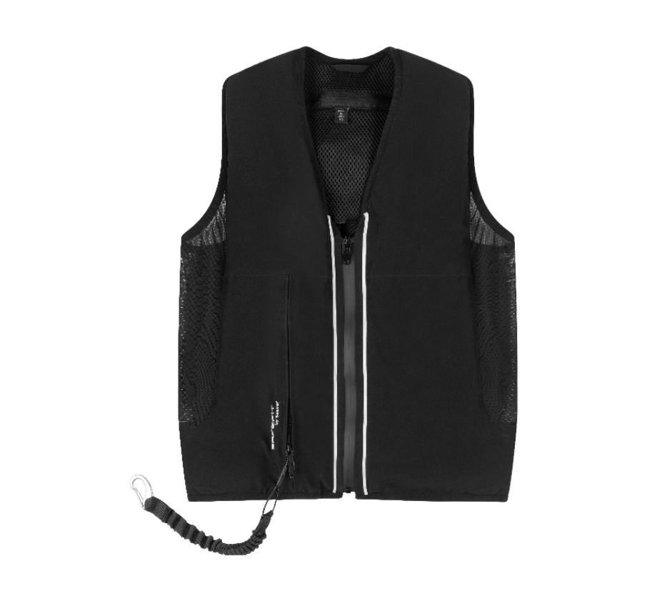 SAFEFIT by Seaver_Sicherheitsweste_schwarz_von vorne SAFEFIT by Seaver_Sicherheitsweste_schwarz_von vorne